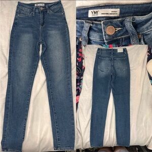YMI Women's Skinny Jeans - Dark Blue
